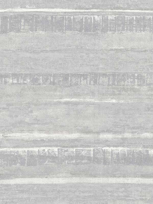 Rakasa Distressed Stripe fabric in silver color - pattern number 4019-86417 - by A Street Prints in the Lustre A Metallic Collection collection