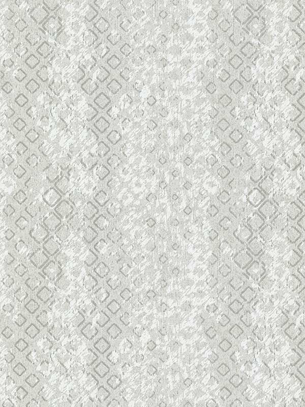 Alama Diamond wallpaper in platinum color - pattern number 4019-86479 - by A Street Prints in the Lustre A Metallic Collection collection
