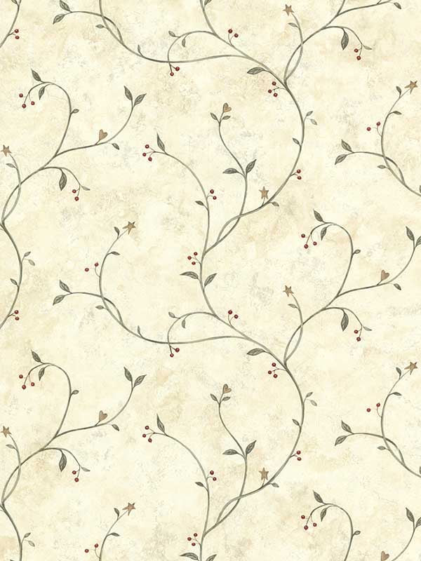 Kurt Tin Star Trail fabric in beige color - pattern number 3123-09154 - by Chesapeake in the Homestead collection