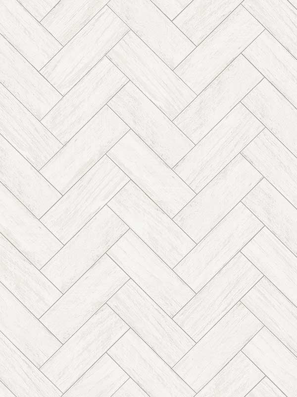 Kaliko Wood Herring fabric in white color - pattern number 3123-10100 - by Chesapeake in the Homestead collection