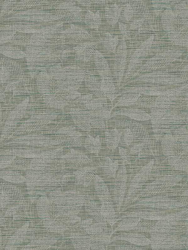Lei Etched Leaves fabric in jade color - pattern number 2971-86151 - by A Street Prints in the Dimensions collection