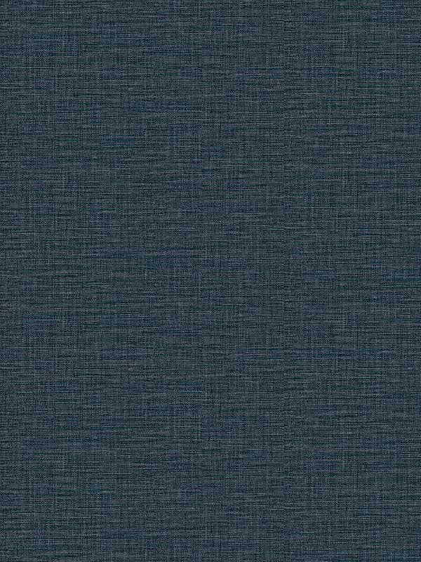 Lela Faux Linen fabric in navy color - pattern number 2971-86181 - by A Street Prints in the Dimensions collection