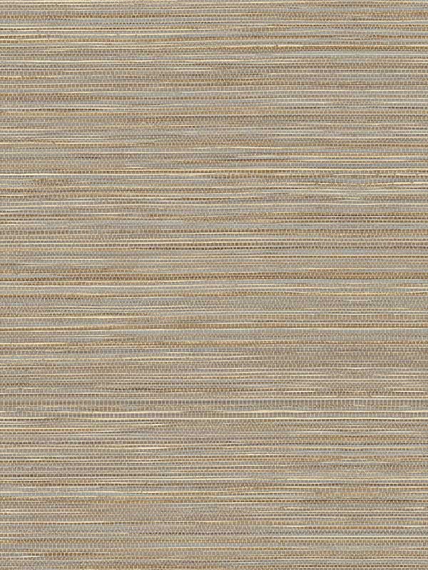 Luxe Sisal Peel and Stick fabric in pashmina and metallic silver color - pattern number LN20806 - by NextWall in the Peel and Stick Wallpaper by Lillian August Luxe Haven collection
