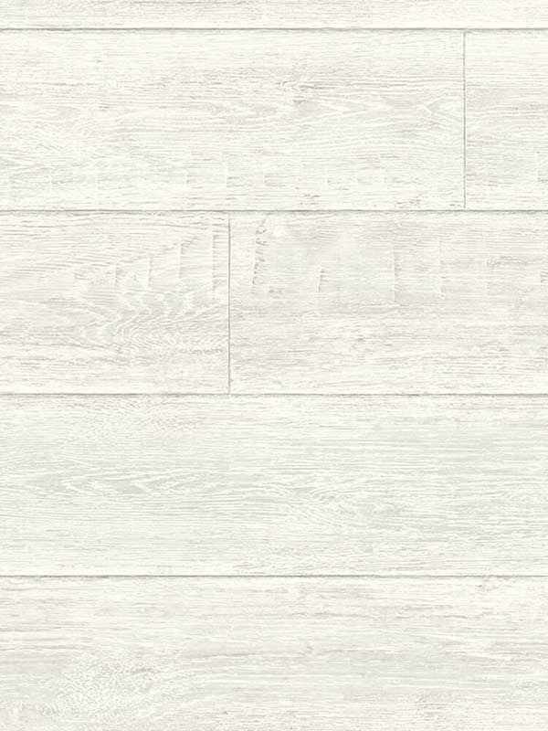 Rustic Shiplap Peel and Stick fabric in porcelain color - pattern number LN20700 - by NextWall in the Peel and Stick Wallpaper by Lillian August Luxe Haven collection