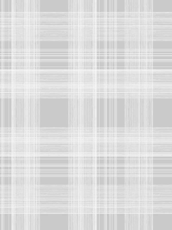 Rad Plaid Peel and Stick fabric in harbor grey color - pattern number SG10008 - by NextWall in the Peel and Stick Wallpaper by Stacy Garcia Sojourn Collection collection