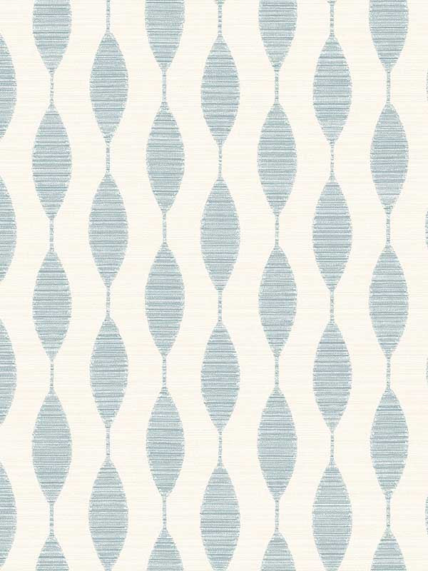 Ditto Peel and Stick fabric in blue opal color - pattern number SG10912 - by NextWall in the Peel and Stick Wallpaper by Stacy Garcia Sojourn Collection collection