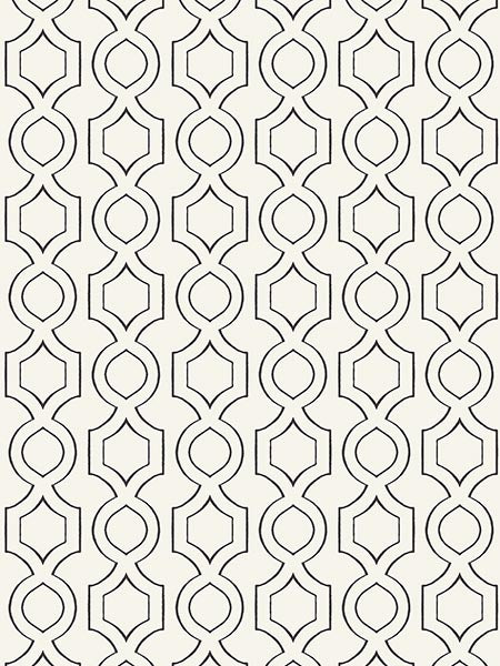 Handdrawn Geometric fabric in ebony color - pattern number TP80200 - by Pelican Prints in the Maui Maui collection
