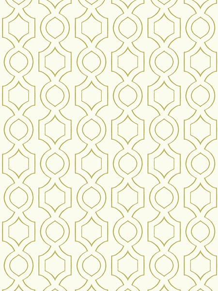 Handdrawn Geometric fabric in lemongrass color - pattern number TP80204 - by Pelican Prints in the Maui Maui collection