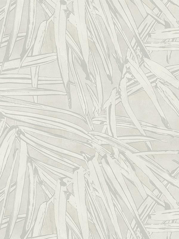 Tropical Leaves Metallic fabric in 30007 color - pattern number SE30007 - by Pelican Prints in the Suede 2 collection
