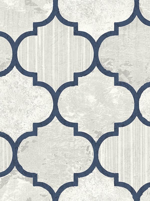 Textured Ogee wallpaper in 30612 color - pattern number SE30612 - by Pelican Prints in the Suede 2 collection