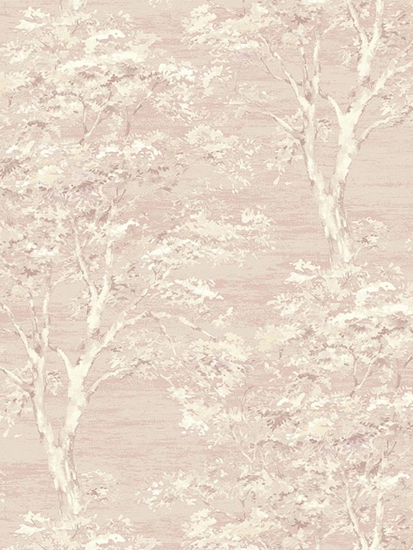 Tree Metallic wallpaper in 31301 color - pattern number SE31301 - by Pelican Prints in the Suede 2 collection