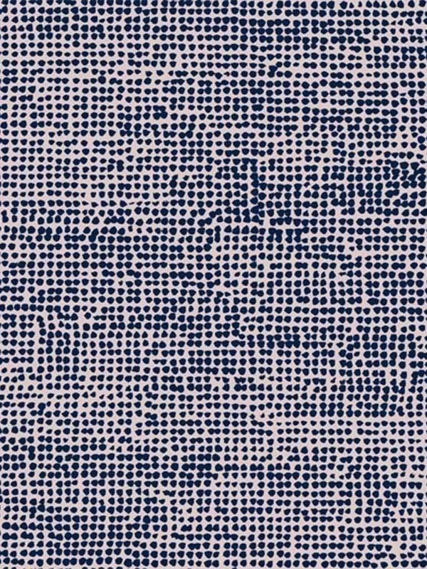 Orkanen fabric in midnight blue and blush color - pattern number 23311X - by Wallquest in the Marimekko Wallcoverings Vol 5 collection
