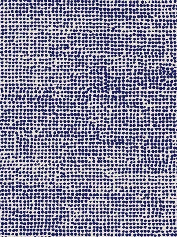 Orkanen fabric in indigo and greige color - pattern number 23313X - by Wallquest in the Marimekko Wallcoverings Vol 5 collection