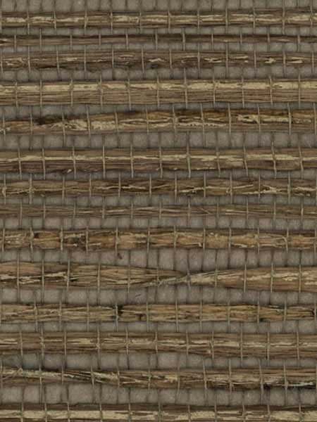 Raw Jute fabric in metallic color - pattern number RH6021 - by Wallquest in the Natural Textures collection