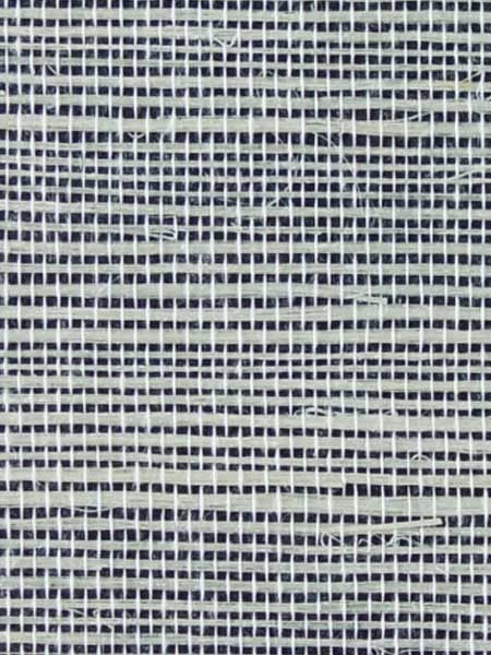 Sisal fabric in silver pewter color - pattern number RH6063 - by Wallquest in the Natural Textures collection