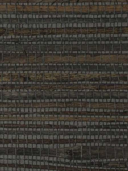Raw Jute fabric in brown taupe color - pattern number RH6099 - by Wallquest in the Natural Textures collection