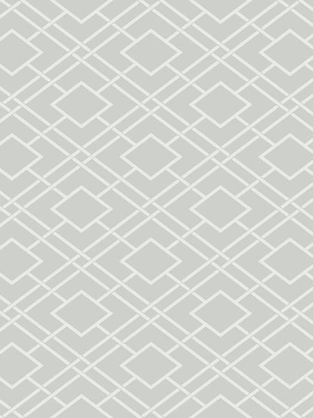 Diamond Lattice wallpaper in gray color - pattern number AF41404 - by Pelican Prints in the Sumi Collection collection