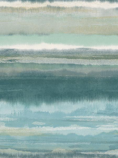 Watercolor Stripe wallpaper in blue color - pattern number AF41804 - by Pelican Prints in the Sumi Collection collection