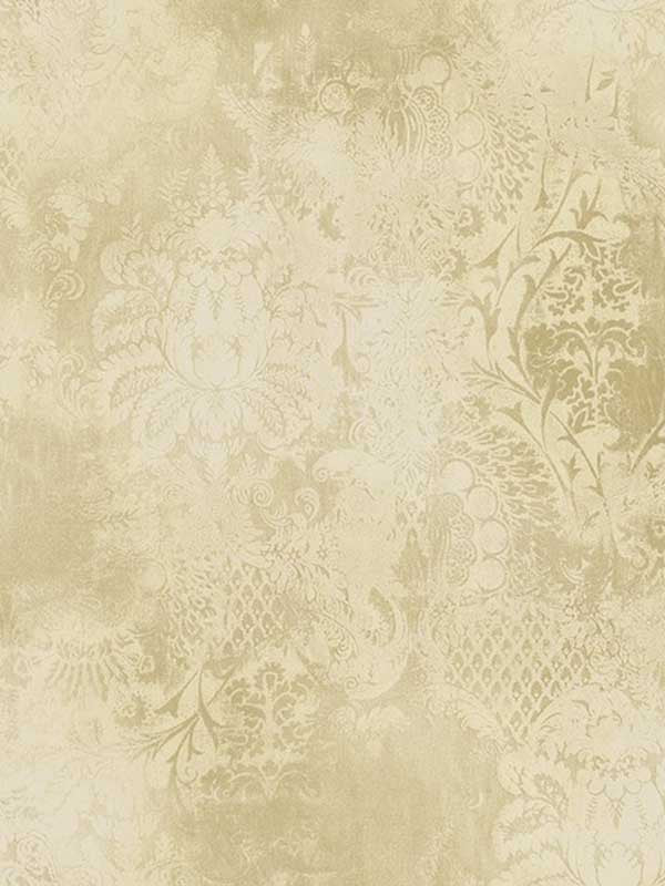 Queensmill wallpaper in biscotti color - pattern number CR82507 - by Carl Robinson in the Carl Robinson 17 Loft collection