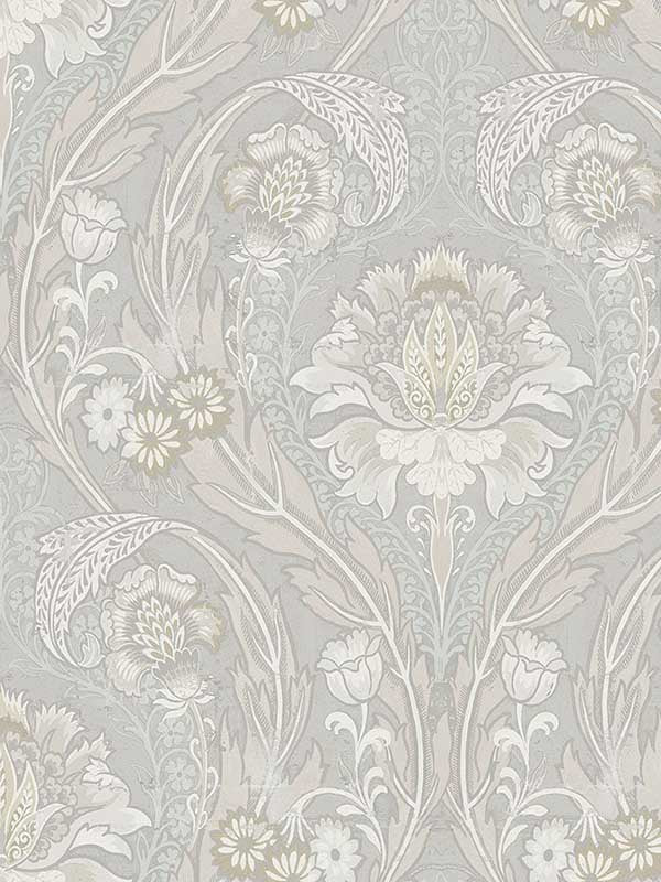 Morrissey fabric in platinum color - pattern number FJ41108 - by Mayflower in the Sanctuary collection