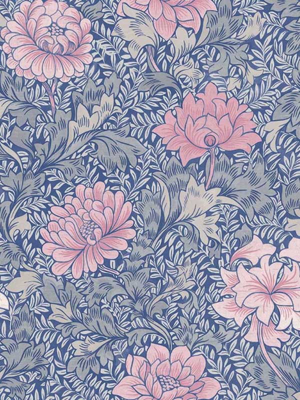 Morrissey Flower fabric in mixed berry color - pattern number FJ41202 - by Mayflower in the Sanctuary collection