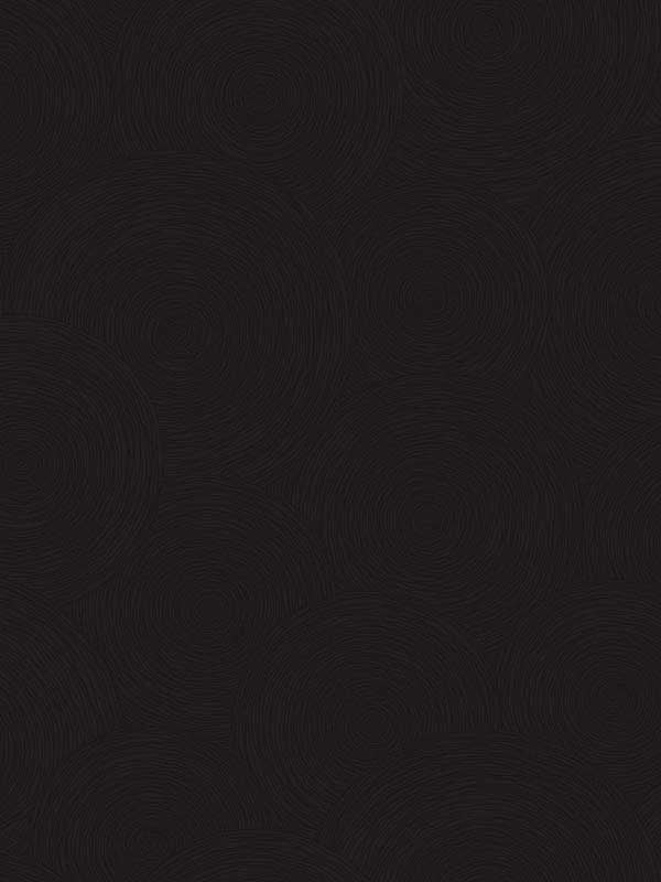 Leaves fabric in onyx color - pattern number 1303300 - by Seabrook in the Black and White by Etten Gallerie collection