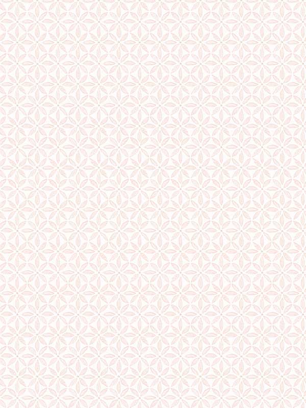 Jellia Petal Geometric fabric in pink color - pattern number 3122-10601 - by Chesapeake in the Flora and Fauna collection