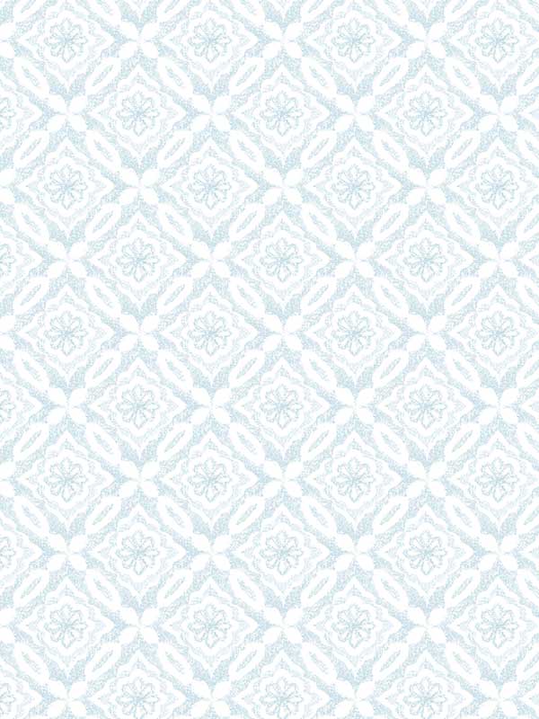 Hugson Quilted Damask wallpaper in teal color - pattern number 3122-10704 - by Chesapeake in the Flora and Fauna collection