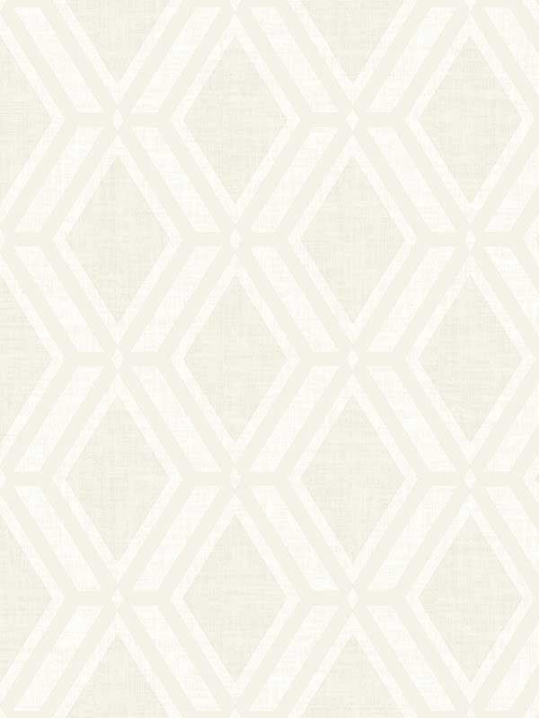 Mersenne Geometric wallpaper in taupe color - pattern number 4025-82543 - by Advantage in the Radiance collection