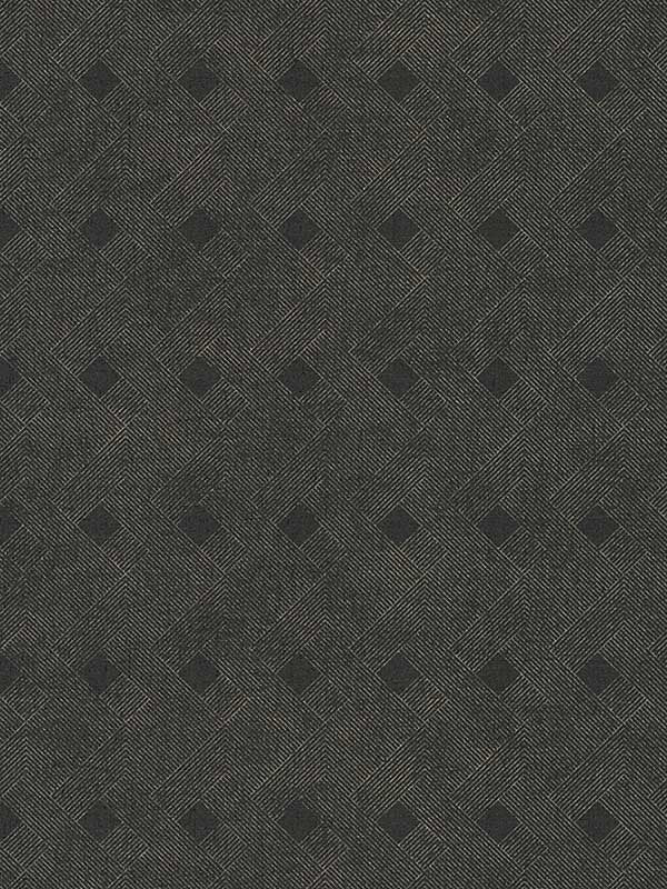 Peugot Geometric wallpaper in black color - pattern number 4044-380291 - by Advantage in the Cuba collection