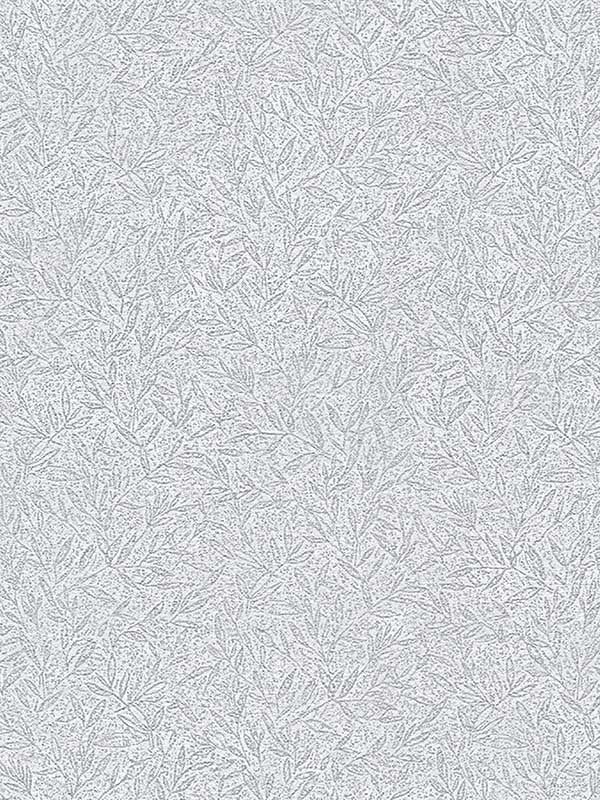 Sayuri Leaf Trail fabric in silver color - pattern number 4035-378371 - by Advantage in the Windsong collection