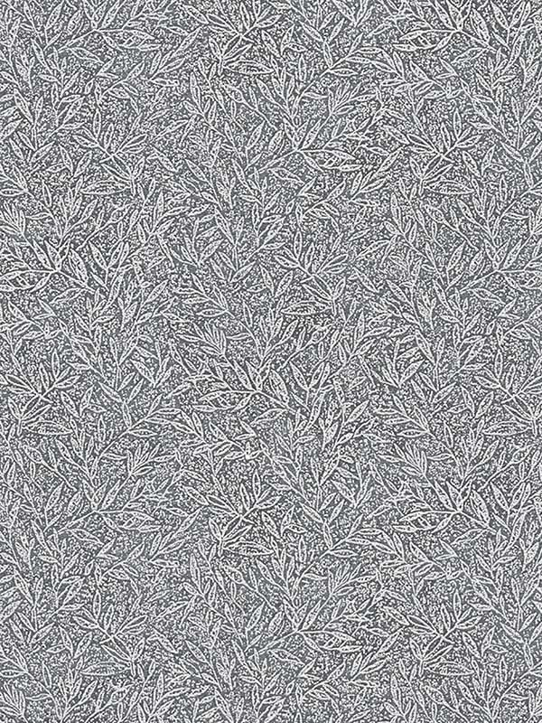 Sayuri Leaf Trail fabric in charcoal color - pattern number 4035-378372 - by Advantage in the Windsong collection