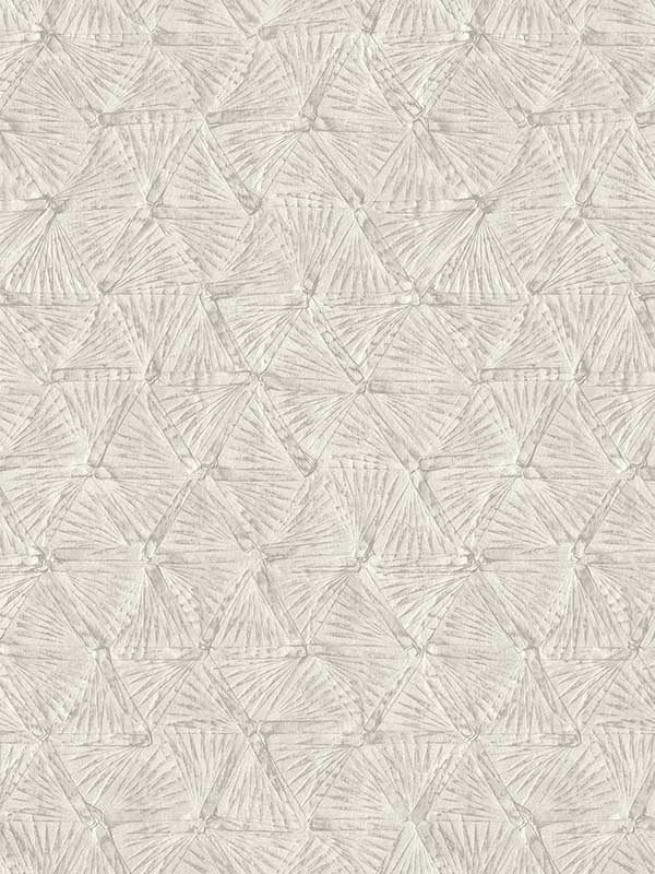 Wright Textured Triangle fabric in platinum color - pattern number 2970-26117 - by A Street Prints in the Revival collection