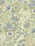 Voysey Floral fabric in green color - pattern number 2970-87532 - by A Street Prints in the Revival collection