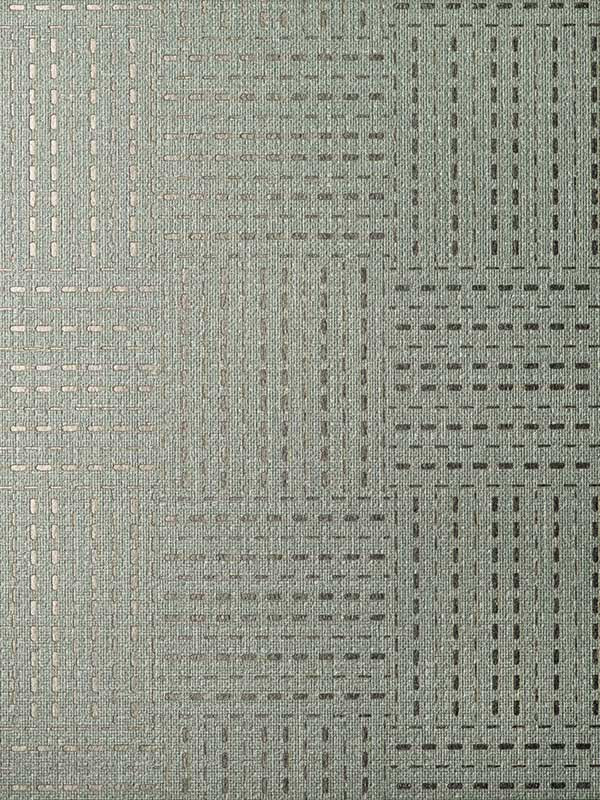 Skordal wallpaper in spearmint color - pattern number WFT1650.WT.0 - by Winfield Thybony in the Natural Textiles collection