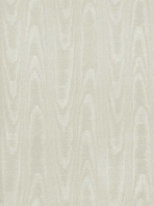 Angelina Moire fabric in silver color - pattern number 4058-24811 - by Brewster in the Italian Silk collection