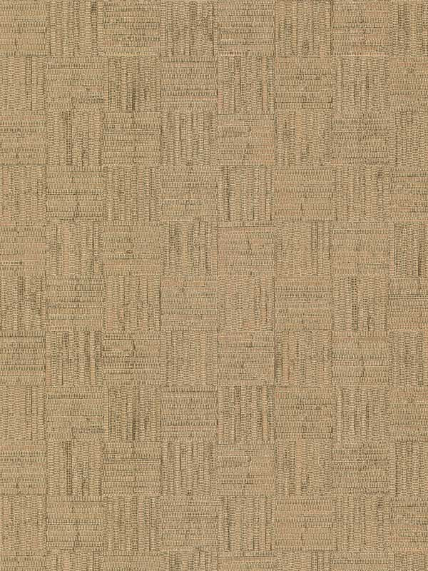 Thea Geometric fabric in gold color - pattern number 2984-2229 - by Warner in the Warner XI Naturals and Grasscloths collection