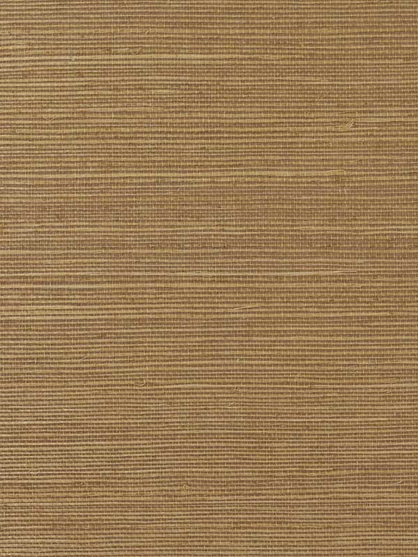 Sisal Grasscloth wallpaper in golden honey color - pattern number LN11847 - by Seabrook in the Lillian August Natural Textured Wallcoverings collection