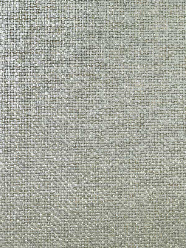 Paperweave wallpaper in metallic silver and snowstorm color - pattern number LN11878 - by Seabrook in the Lillian August Natural Textured Wallcoverings collection
