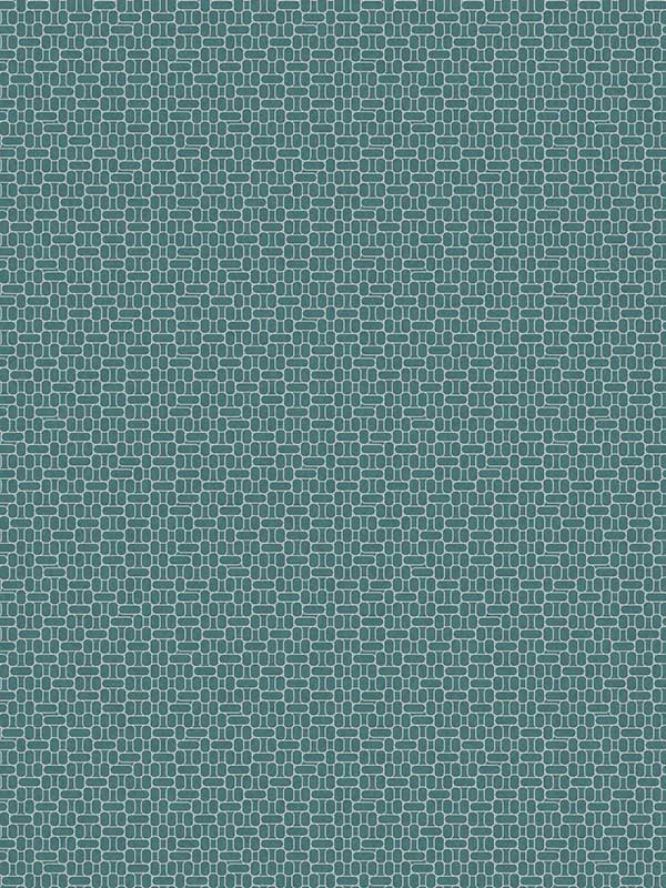 Capsule Geometric wallpaper in perry teal color - pattern number KTM1626 - by Seabrook in the Mondrian collection
