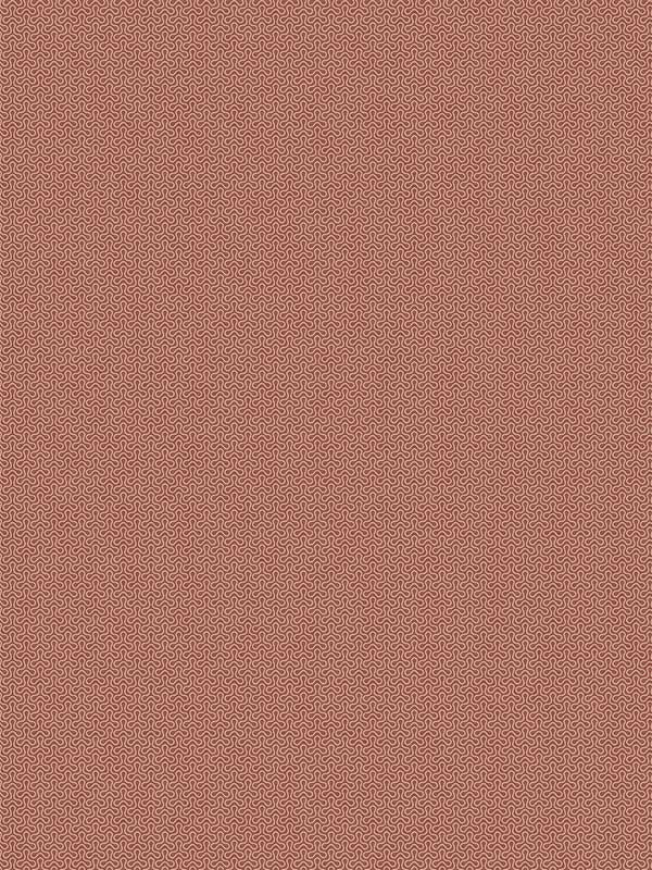 Spiro Geometric fabric in terra cotta color - pattern number KTM1521 - by Seabrook in the Mondrian collection
