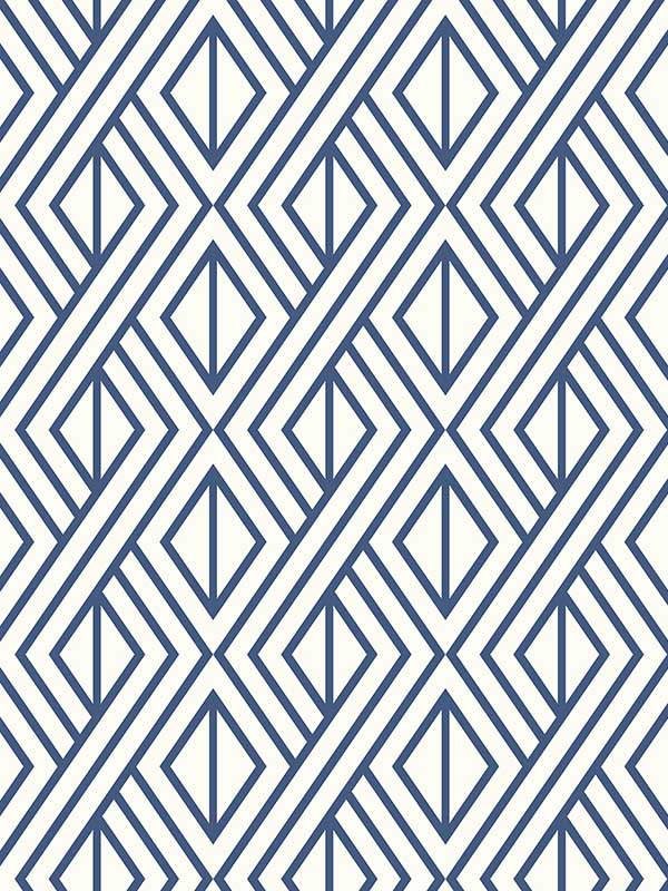 Diamond Weave fabric in navy blue color - pattern number ET11002 - by Seabrook in the Etten Gallerie Online collection