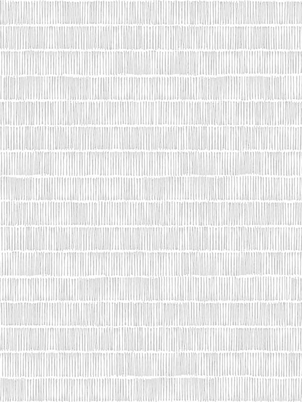 Horizontal Hash Marks fabric in grey color - pattern number BW3811 - by York in the Black and White Resource Library collection