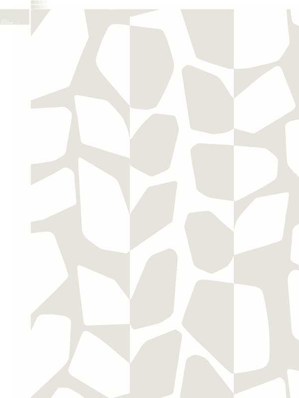Primitive Vines fabric in white and cream color - pattern number BW3891 - by York in the Black and White Resource Library collection