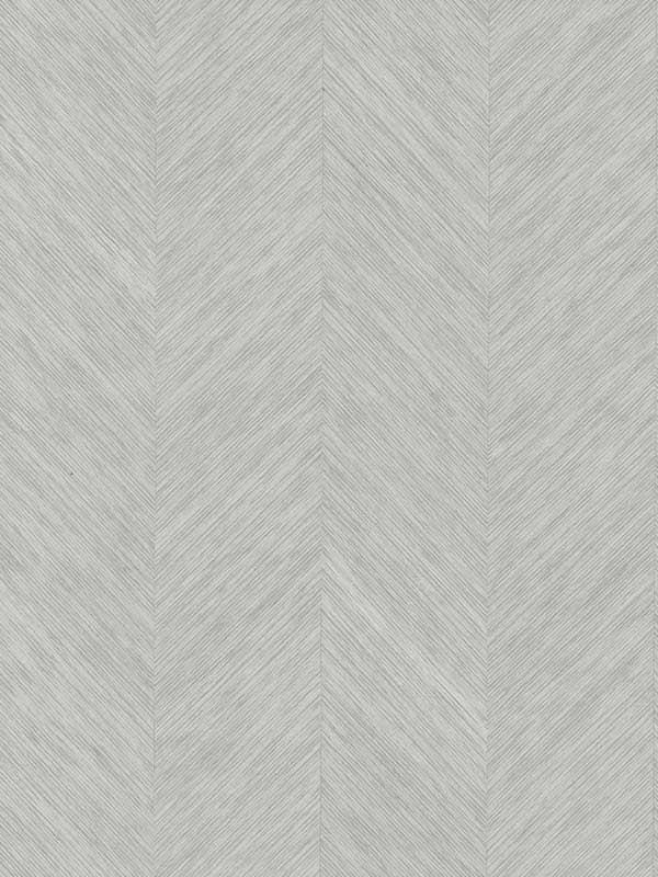 Chevron fabric in grey metallic color - pattern number BO6603 - by Antonina Vella in the Boho Luxe collection