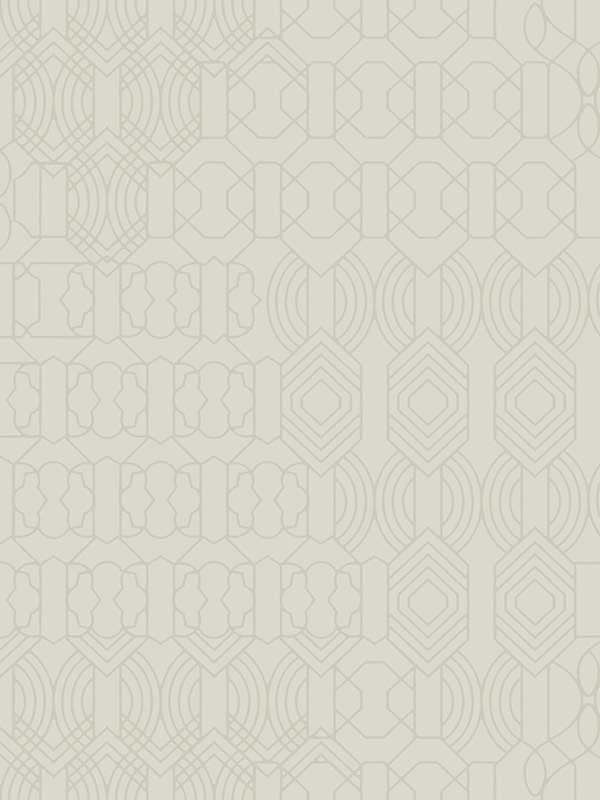 Modern Chandelier fabric in cream color - pattern number BO6672 - by Antonina Vella in the Boho Luxe collection