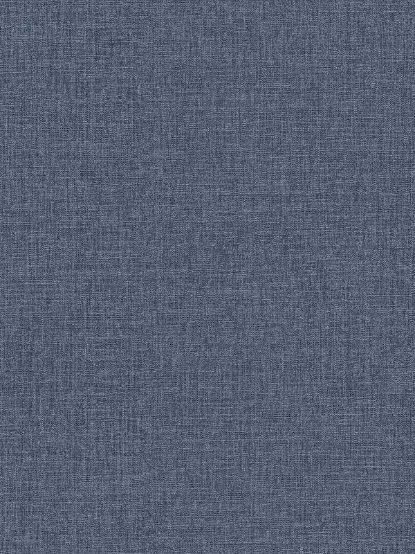 Glen Linen fabric in dark blue color - pattern number M1701 - by Brewster in the Archive Collection collection