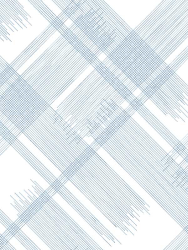 Zag Modern Plaid fabric in blue color - pattern number 2973-90705 - by A Street Prints in the Daylight collection