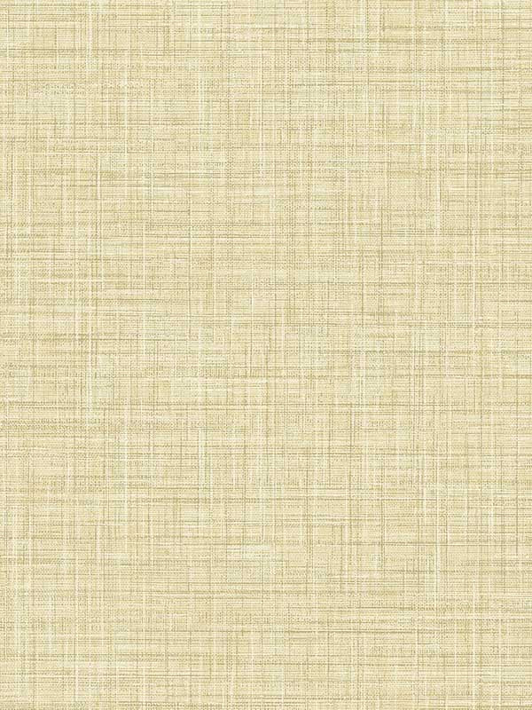 Tuckernuck Linen wallpaper in gold color - pattern number 2999-25793 - by A Street Prints in the Annelie collection
