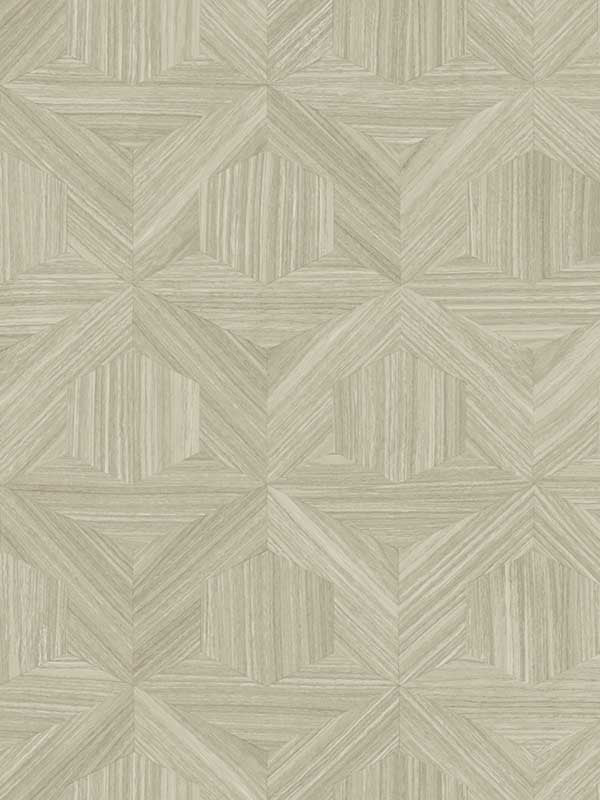 Parquet wallpaper in beige color - pattern number OM3623 - by Magnolia Home by Joanna Gaines in the Magnolia Home Open Sheet Program collection
